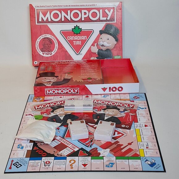 Hasbro Games Canadian Tire 100th Anniversary Special Edition Monopoly, Ages 8+ - Picture 2 of 3